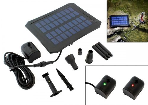Napelemes kerti tó szökőkút MD70E-Solar