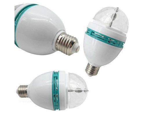 Színes RGB LED diszkógömb lámpa MD7FE27