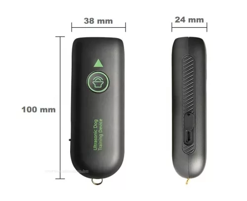 Hordozható tölthető Ultrahangos kutyariasztó MD8USB
