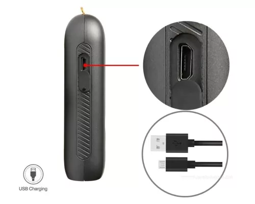 Hordozható tölthető Ultrahangos kutyariasztó MD8USB