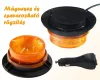 Megkülönböztető jelzés Narancs LED villogó 12-24V MD95A BEACON