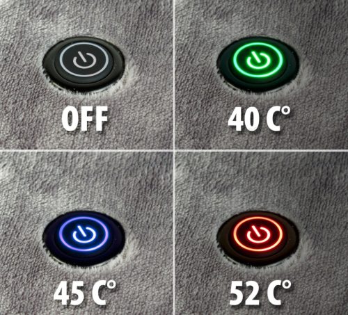 Fűthető elektromos takaró 150x80 cm MDA01204USB