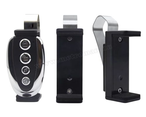 Napellenzőre csíptethető autós kapu távirányító tartó MDA155