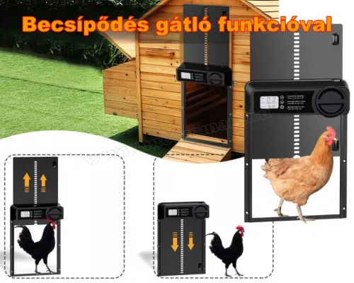 Elemes automata csirkeól ajtó MDA265B
