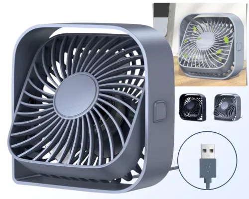 USB-s mini asztali ventilátor MDA666AUSB