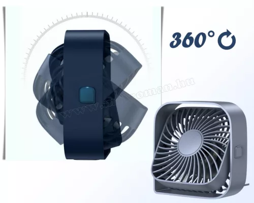 USB-s mini asztali ventilátor MDA666AUSB