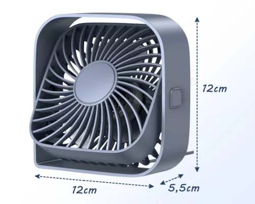 USB-s mini asztali ventilátor MDA666AUSB