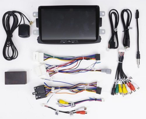 Renault Dacia Android multimédiás autórádió fejegység GPS-el 8" LCD monitorral 2DIN DAC10GPS