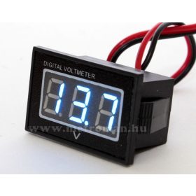   Digitális  feszültségmérő, vízálló, 3-30 Volt DC, Mlogic DC277B