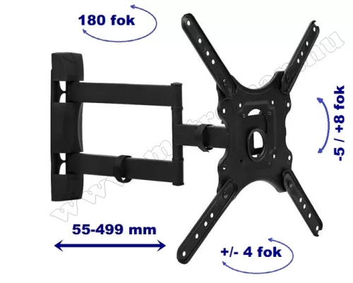 LCD, LED TV tartó, fali tartókonzol DF400