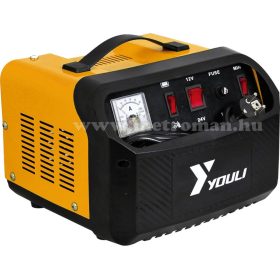   Nagyteljesítményű akkumulátor töltő, gyorsindító, bikázó, 12-24 Volt 30 Amper CT-50