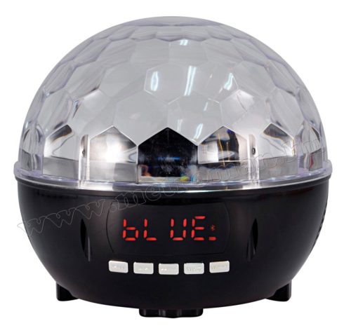 RGB LED Magic diszkó gömb és USB/SD Bluetooth MP3 lejátszó DL 6BT