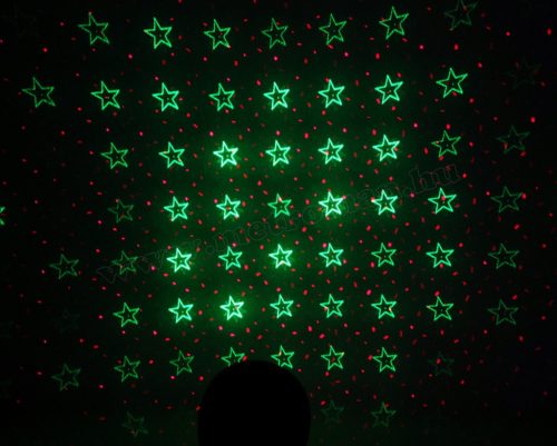 Kültéri színes Karácsonyi Lézer fény projektor, kerti hangulat világítás MDL IP8