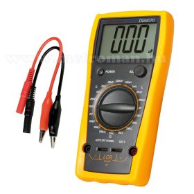   Professzionális digitális, Kapacitás, Induktivitás és ellenállás mérő műszer DM 4070