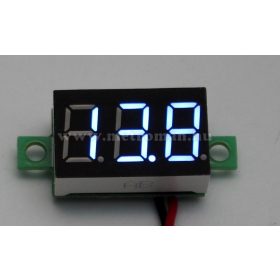   Digitális  feszültségmérő, beéépíthető, Mlogic DT0186 Kék