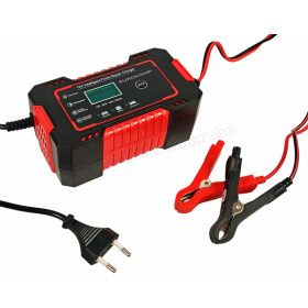   Intelligens automata impulzus akkumulátor töltő, csepptöltő 12 Volt 6 Amper ME6155-PULSE