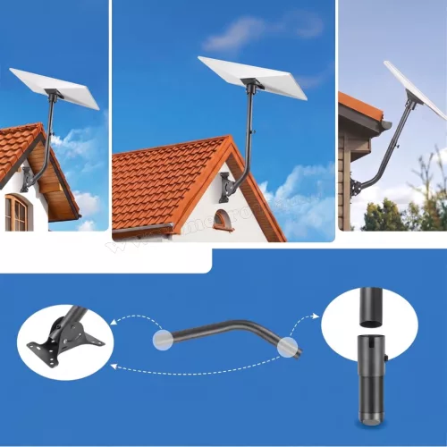 Starlink antenna tartókonzol, állítható fali tartó, fém ME6374