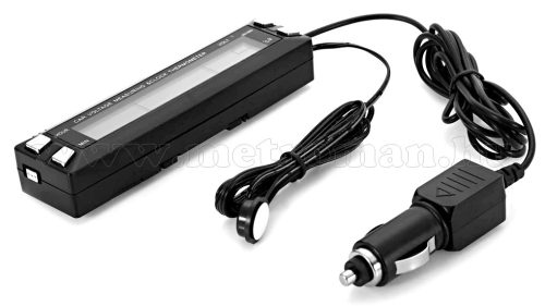 Digitális autós külső-belső hőmérő és feszültség mérő MEC-30