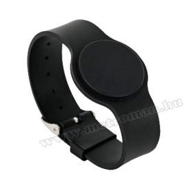 RFID Proxy beléptető kártya, Karóra formájú, fekete