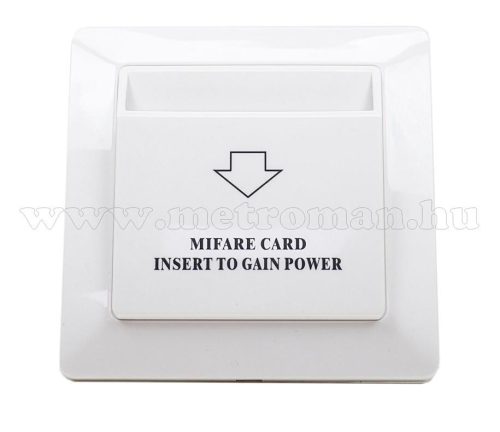 Hotel beléptető kártyás villany és áramtalanító kapcsoló ES100