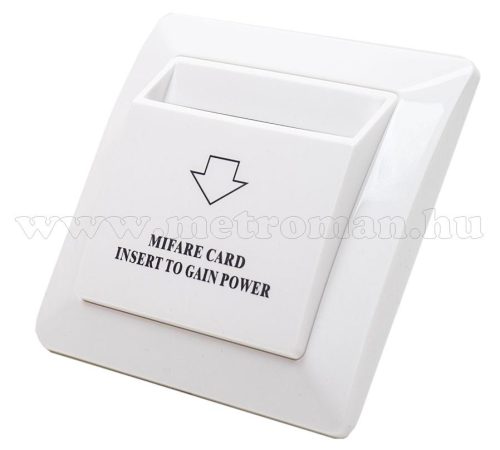 Hotel beléptető kártyás villany és áramtalanító kapcsoló ES100