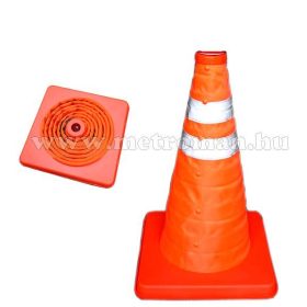 Autós forgalom terelő bója, összecsukható