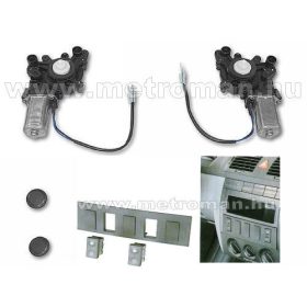   Elektromos ablakemelő készlet , Skoda Fabia I. , autóspecifikus kapcsolószettel