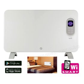   Android iPhone Okos telefonról kapcsolható elektromos fűtőtest FK 410 Smart WIFI