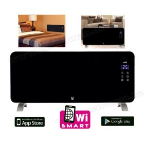   Android iPhone Okos telefonról kapcsolható elektromos fűtőtest FK 430 Smart WIFI