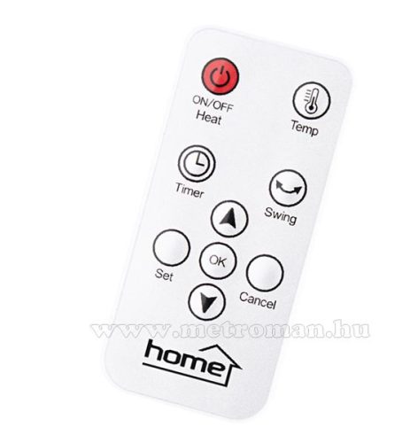 Elektromos ventilátoros programozható fali fűtőtest FKF 59201 PTC