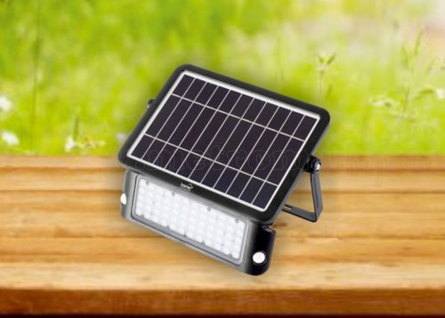 Napelemes LED reflektor mozgásérzékelővel FLP1000SOLAR