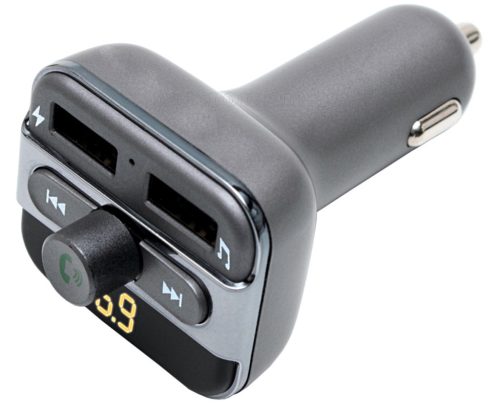 USB/SD MP3 FM transzmitter és Bluetooth kihangosító és zenelejátszó FMBT PRO