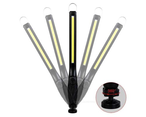 Akkumulátoros LED szerelőlámpa, munkalámpa fényerő szabályzással MG121HCOB