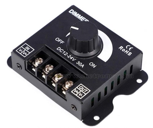 12-24 Voltos LED fényerőszabályzó Dimmer MG132C