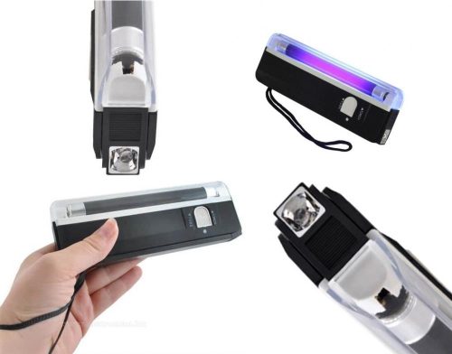 Hordozható Bankjegy vizsgáló UV fény lámpa MG268UV