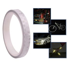   Öntapadós láthatósági fényvisszaverő matrica ezüst MG402C