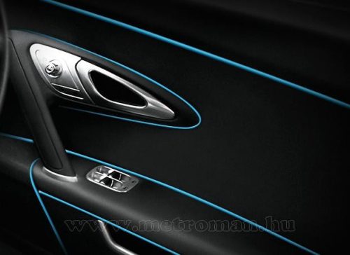 Autós műszerfal dekor szalag 5 méteres kék