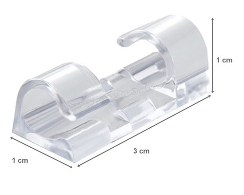 Öntapadós kábel rendező szett Kábeltartó MG702B
