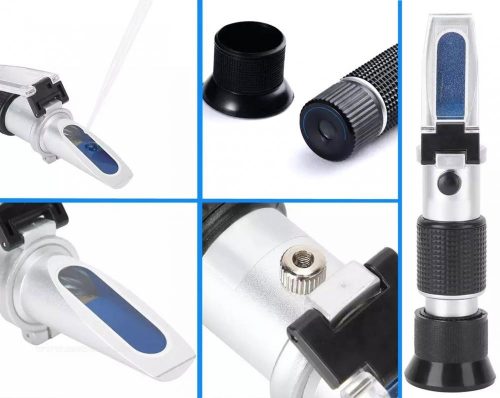 Refraktométer, optikai fagyálló, akkusav mérő MG756