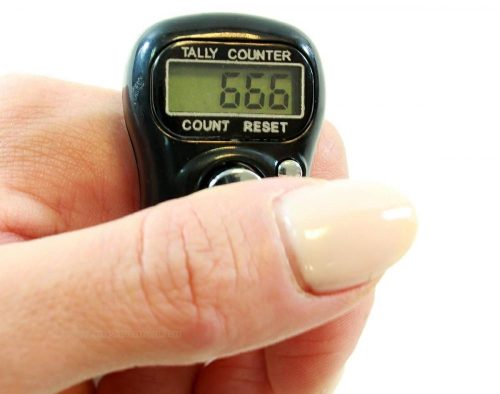 Elektronikus kézi számláló Klikkelő MG75B