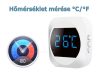 Vezeték nélküli csengő hőmérséklet kijelzéssel MG993A