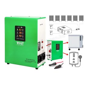   Direkt napelem inverter elektromos fűtéshez és vízmelegítőkhöz GreenBoost MPPT 3000 SOLAR ByPass
