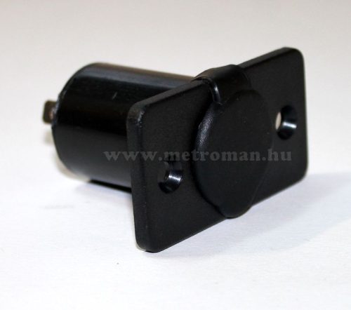 Beépíthető szivargyújtó csatlakozó aljzat, gumi kupakkal