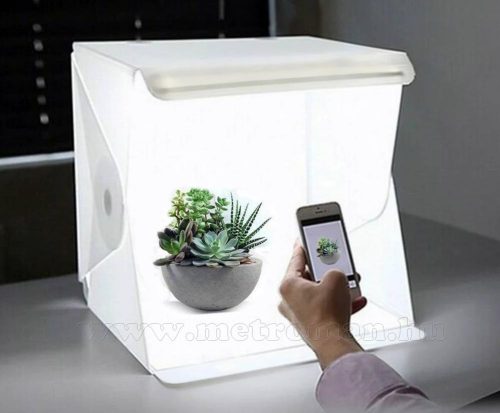 Fotódoboz Fotósátor LED világítással MG-PHOTOTENT1