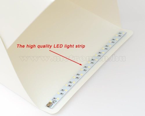 Fotódoboz Fotósátor LED világítással MG-PHOTOTENT1