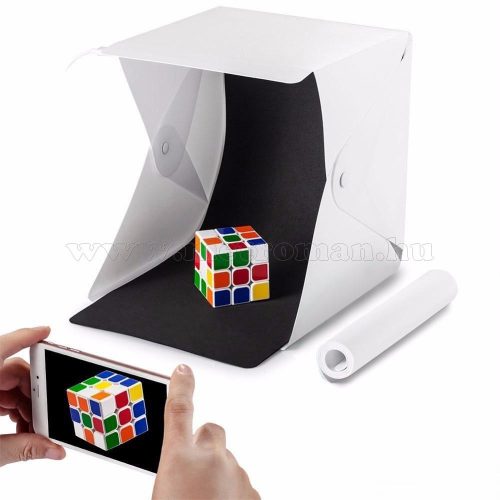 Fotódoboz Fotósátor LED világítással MG-PHOTOTENT1
