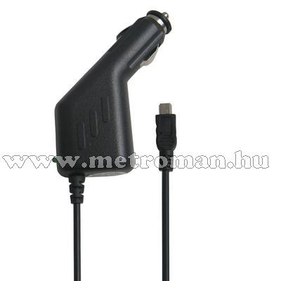 PDA, PNA, GPS autós töltő mini USB csatlakozóval 2 Amper Mlogic GPSL-0310