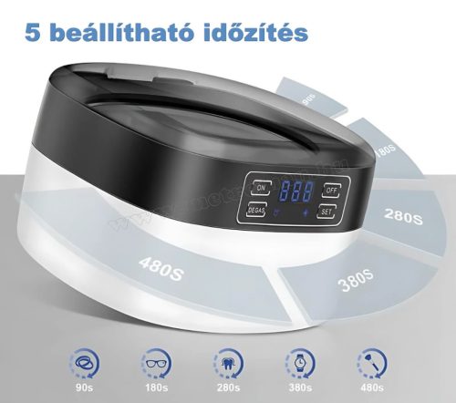 Ultrahangos tisztító gép 750 ml GUC753