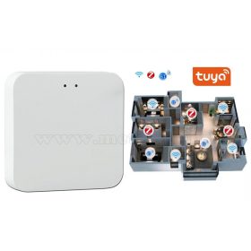   Okosotthon vezeték nélküli átjáró, ZigBee 3.0 Bluetooth SigMesh Multi gateway MGW02-M3.0 TuyaSmart