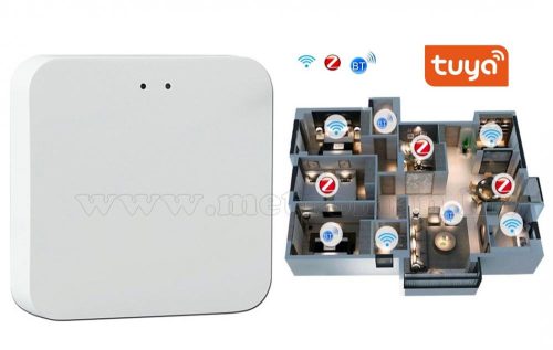 Okosotthon vezeték nélküli átjáró, ZigBee 3.0 Bluetooth SigMesh Multi gateway MGW02-M3.0 TuyaSmart